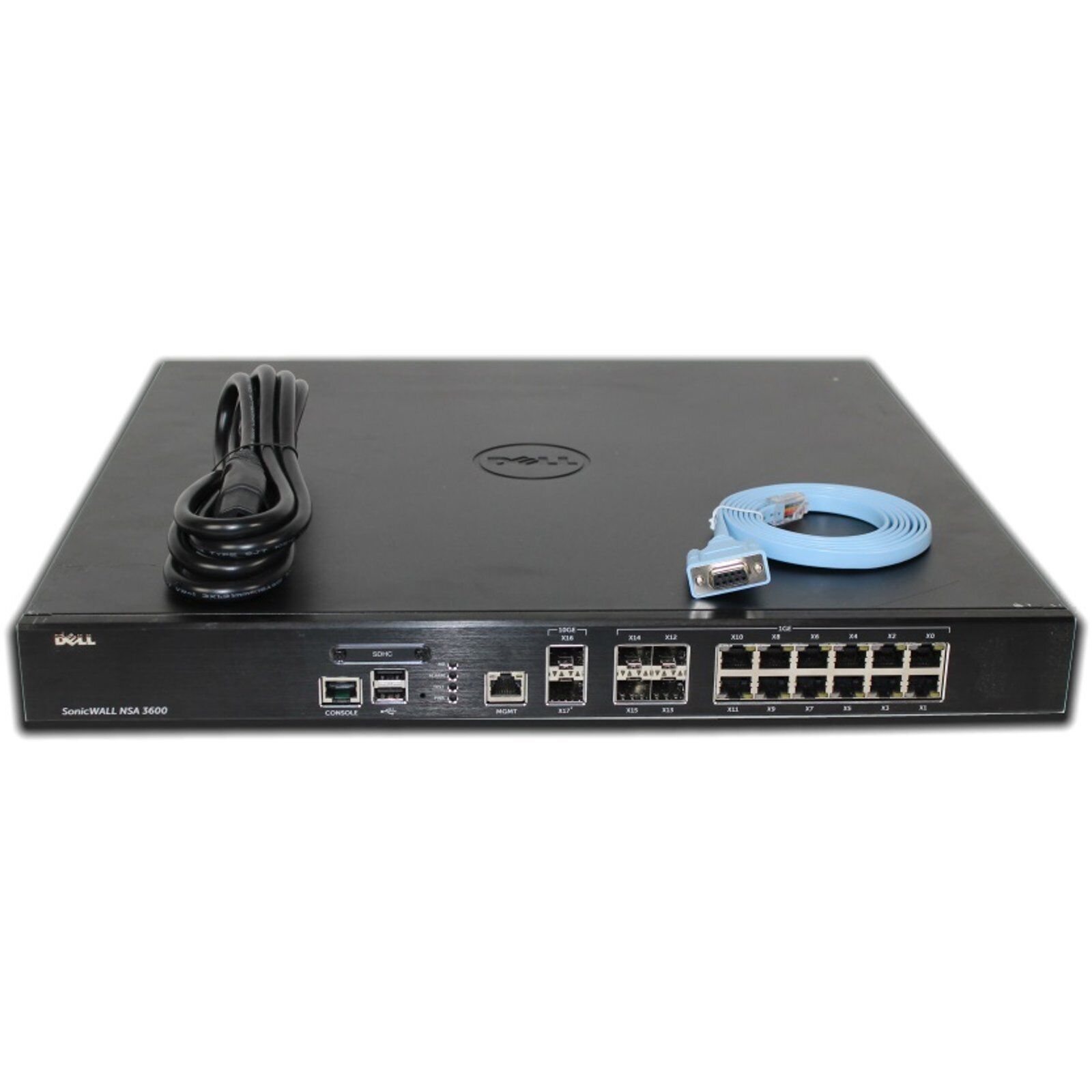 SonicWall NSA 3600 12P 1GbE 4P SFP 2P 10GbE SFP+ Firewall