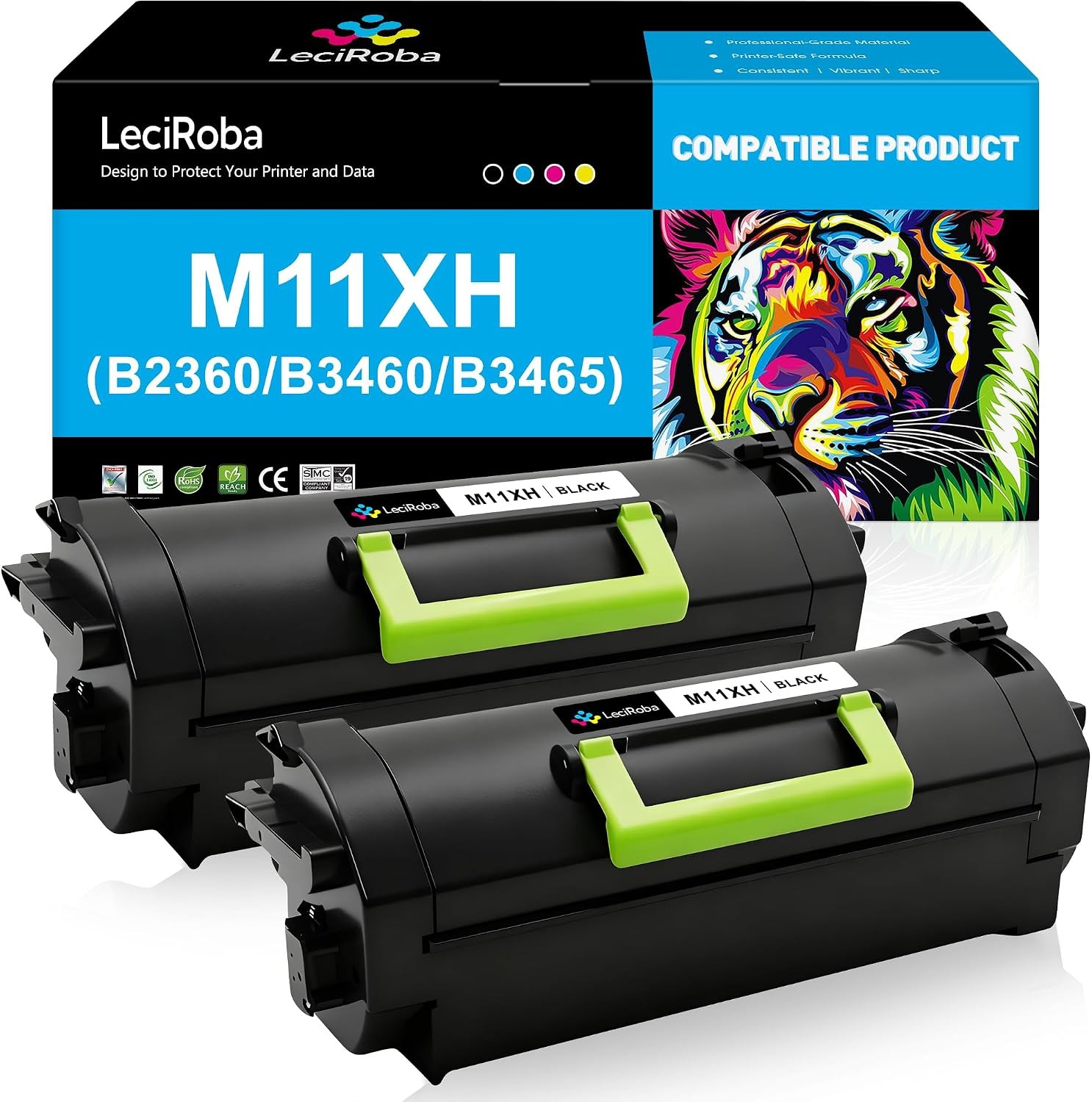M11XH (331-9805) Black Toner Cartridge for Dell B2360 & B3460/B3465 Series