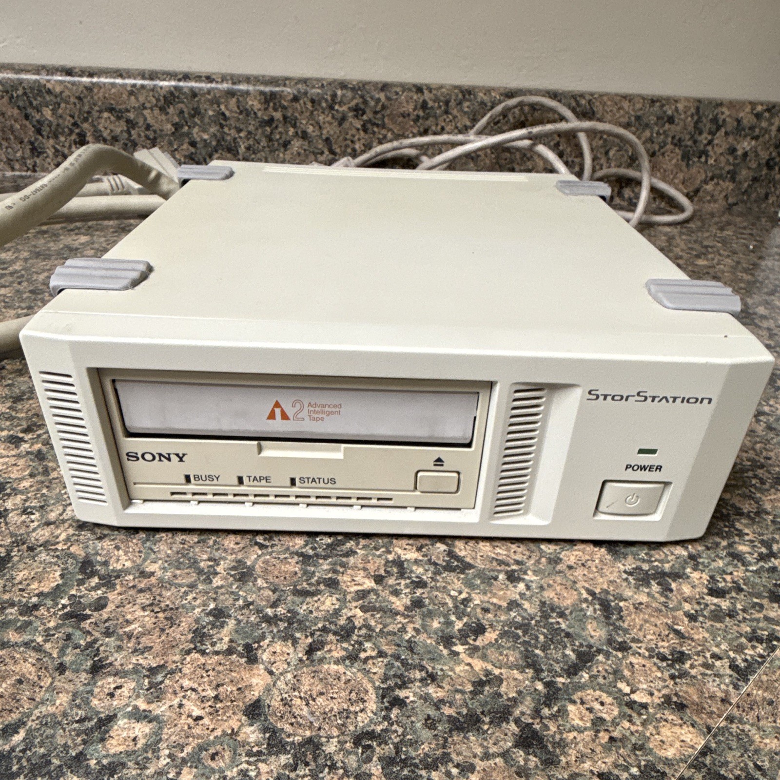 Sony StorStation AITe130 SDX-D500C External AIT-2 Tape Drive Tested & Working
