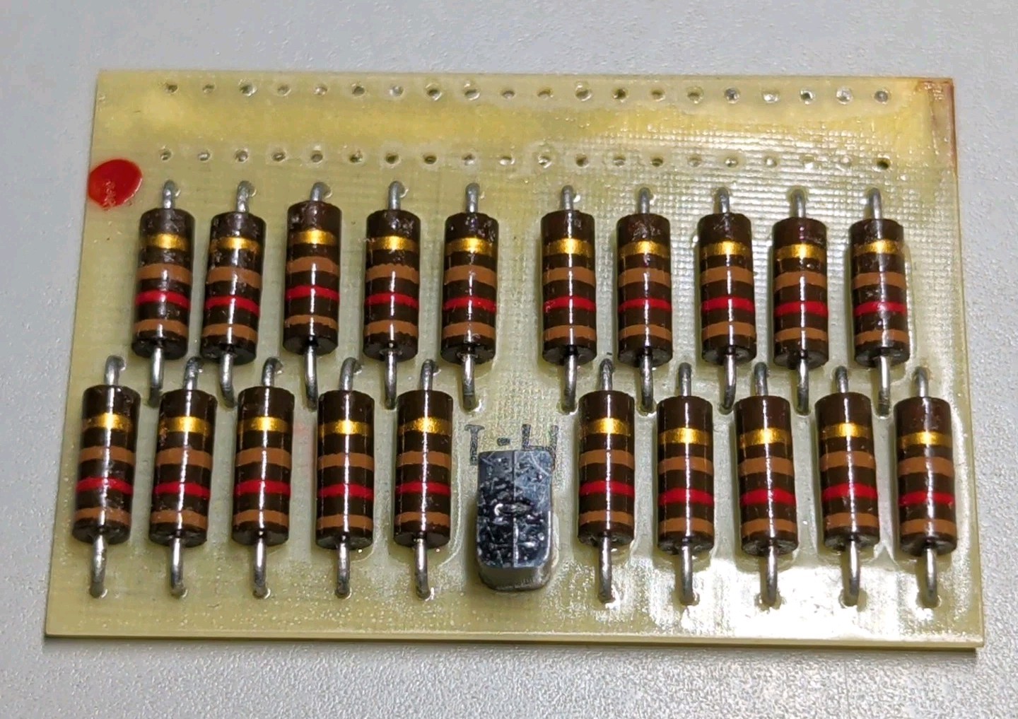 Vintage Computer Electronic Circuit Board PCB 1960s/1970s Era  1.5 X 2.25