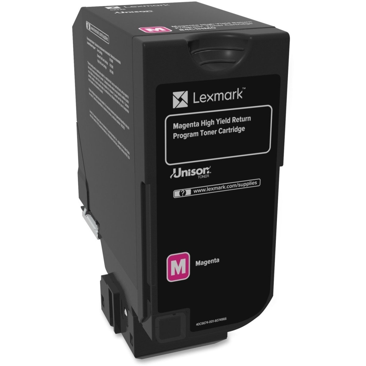 Lexmark 84C1HM0 CX725 Magenta High Yield Return Program original,
