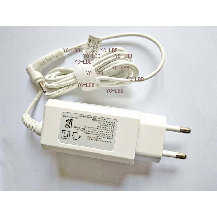 LCAP48-WK Replacement for LG GRAM 40W 19V2.1A Computer Power Adapter EU plug