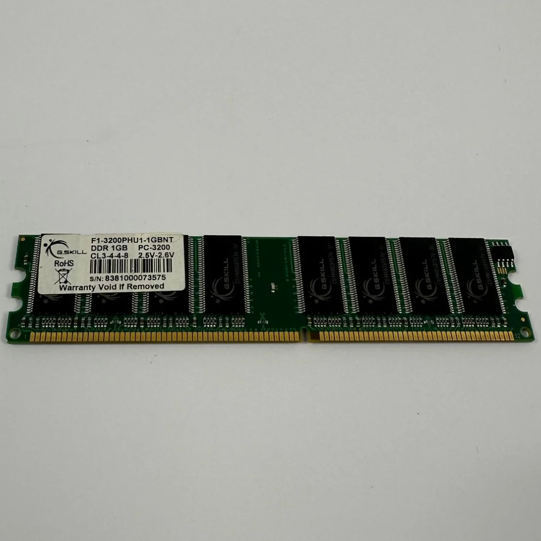G.Skill F1-3200PHU1-1GBNT 1GB DDR 400MHz F1-3200PHU1-1GBNT