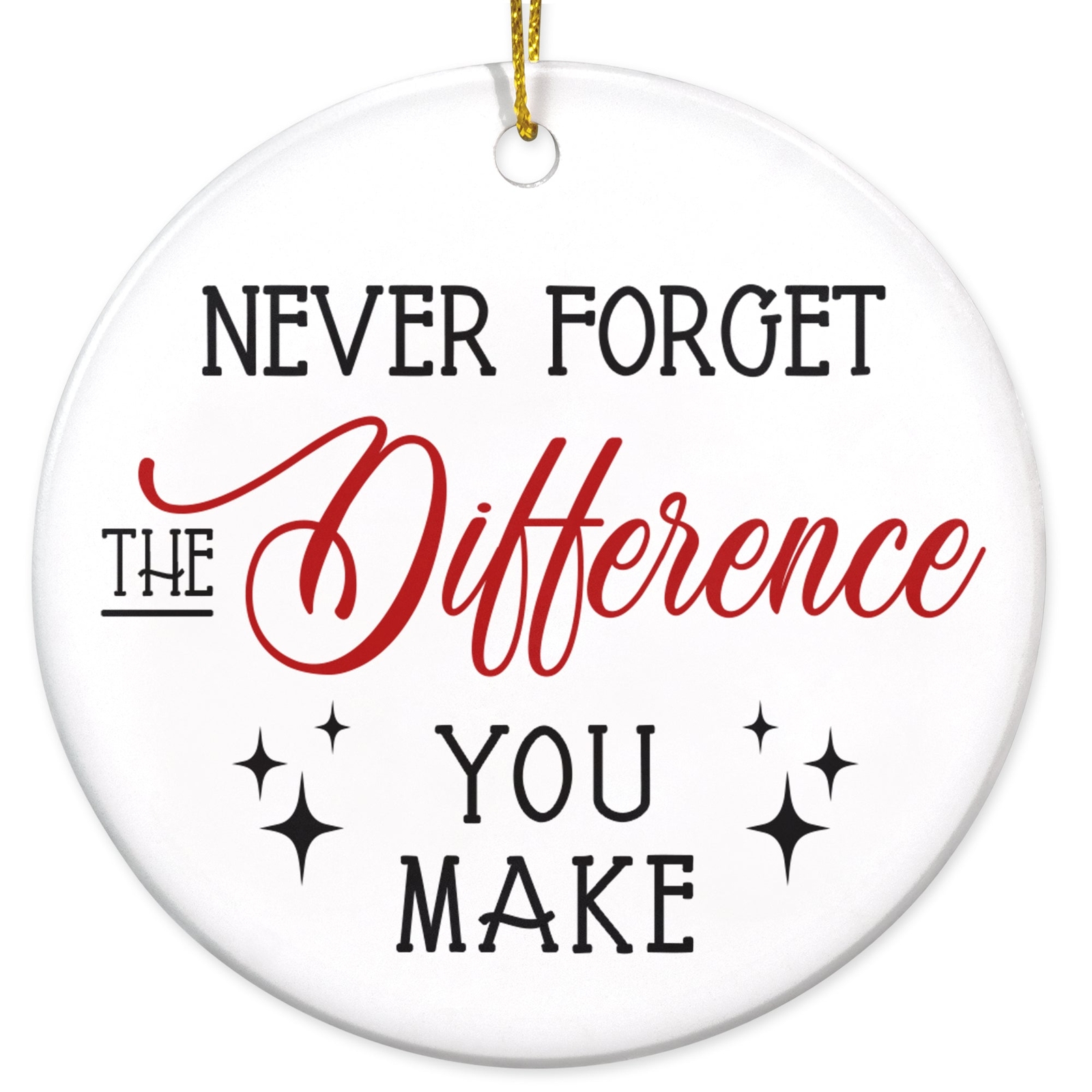 Coworker Gifts for Men, Women, Christmas Ornaments - Retirement, Thank You, Appr