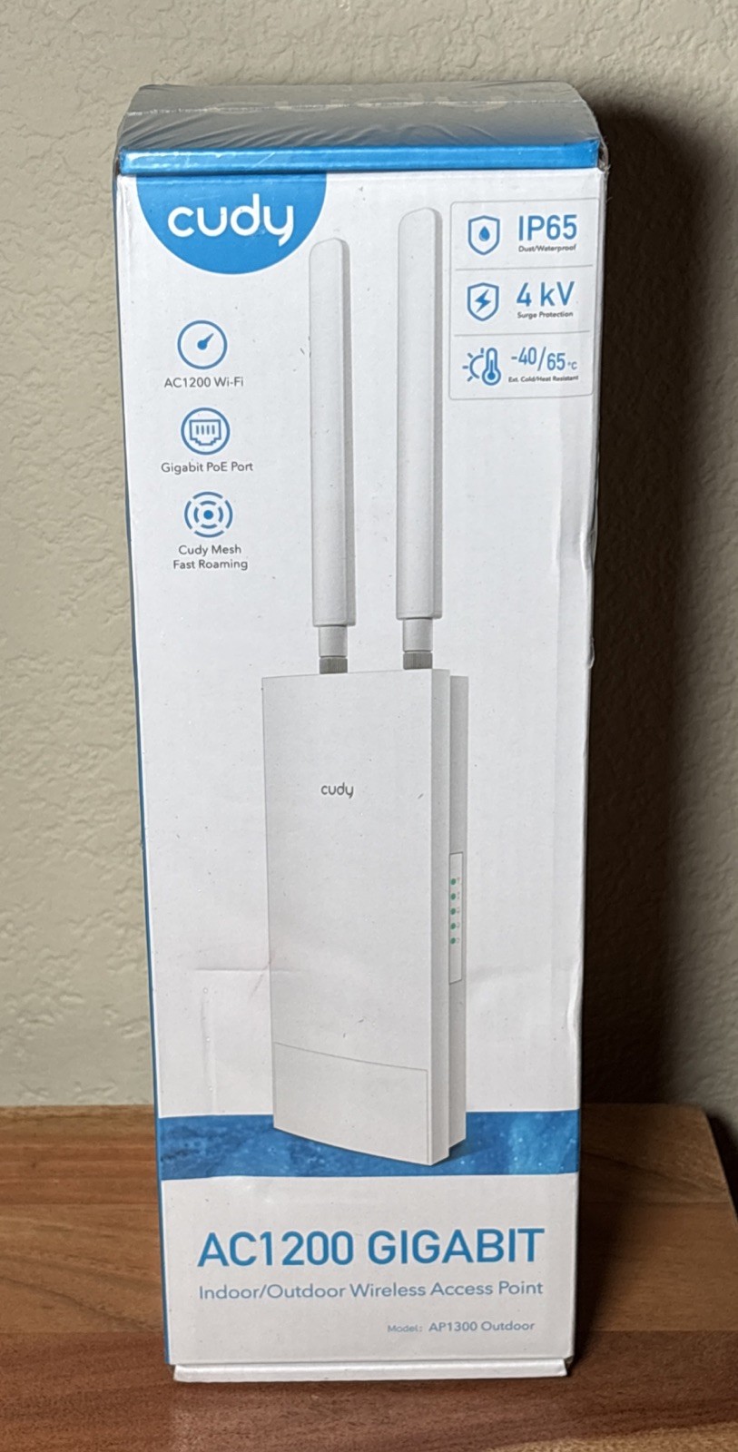 New Cudy AC1200 Gigabit Indoor/Outdoor Wireless Wifi Access Point Extender Mesh