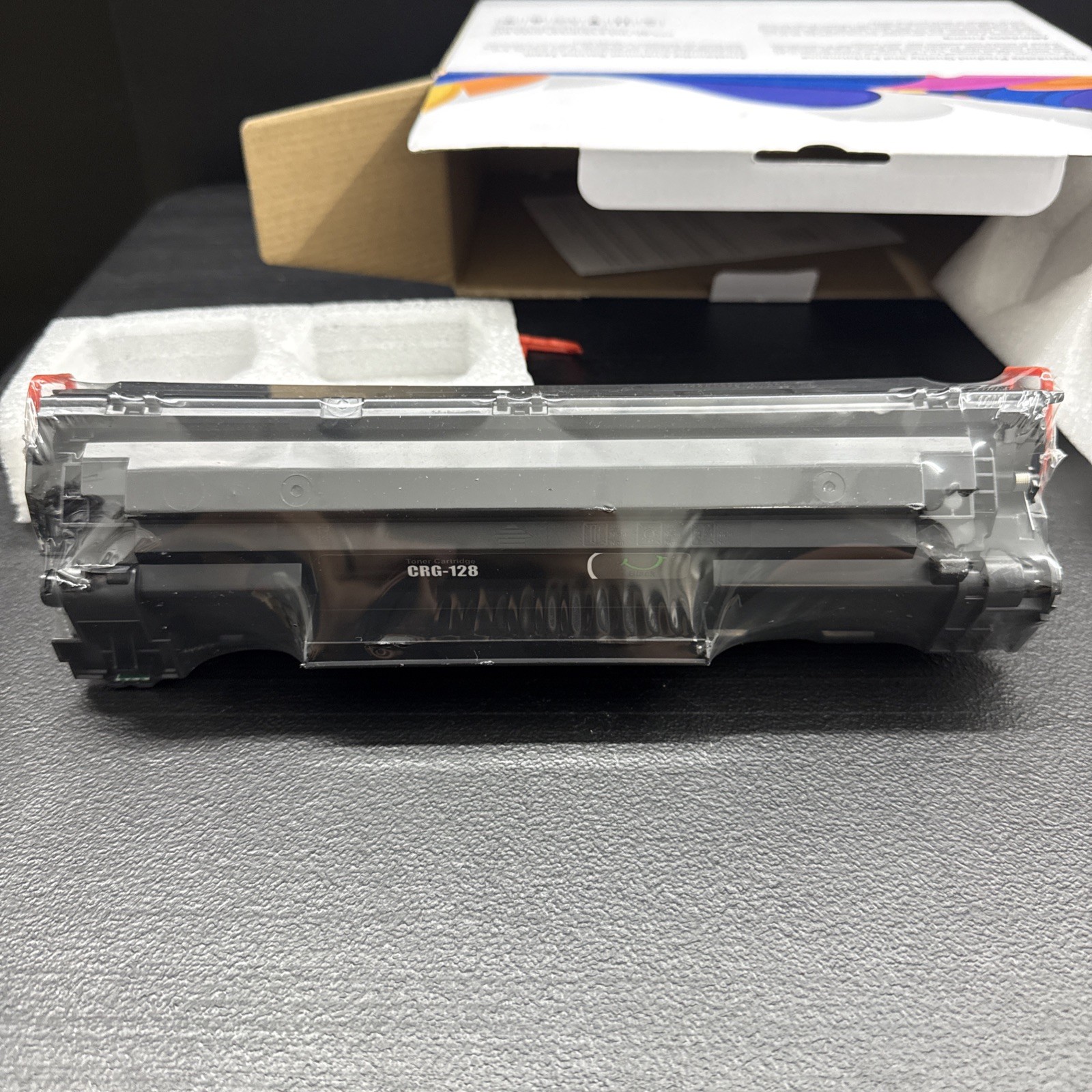 1 PREMIUM TONER CARTRIDGE CRG-128. This Open Box Contains 2x NEW Toner Carts.