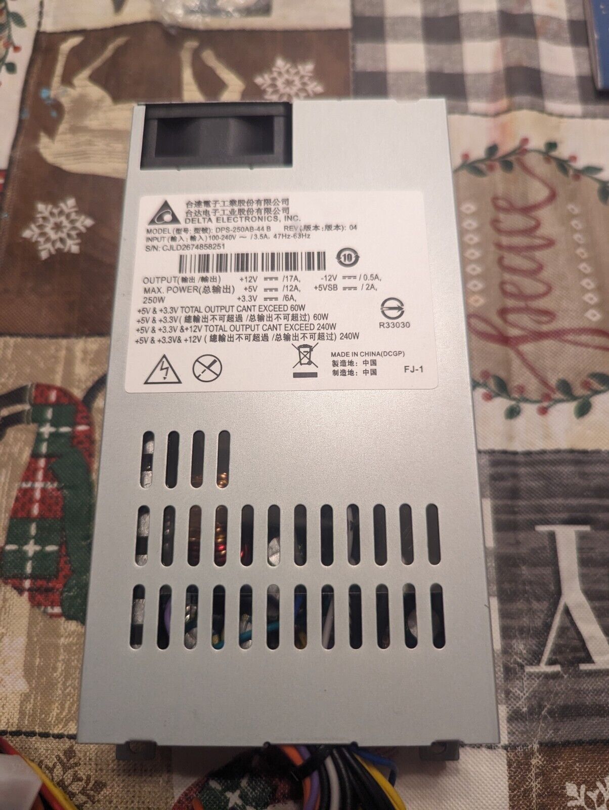 For Synology DPS-250AB-44B DPS250AB44B DS1515 DS1513 Power Supply