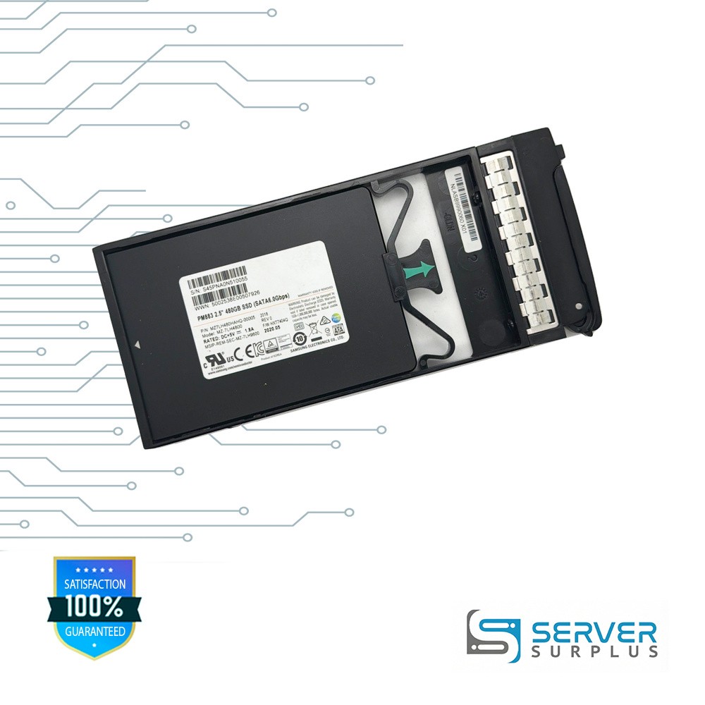 Samsung PM883 480GB SATA 6Gb/s 2.5 in Enterprise SSD | MZ7LH480HAHQ-00005