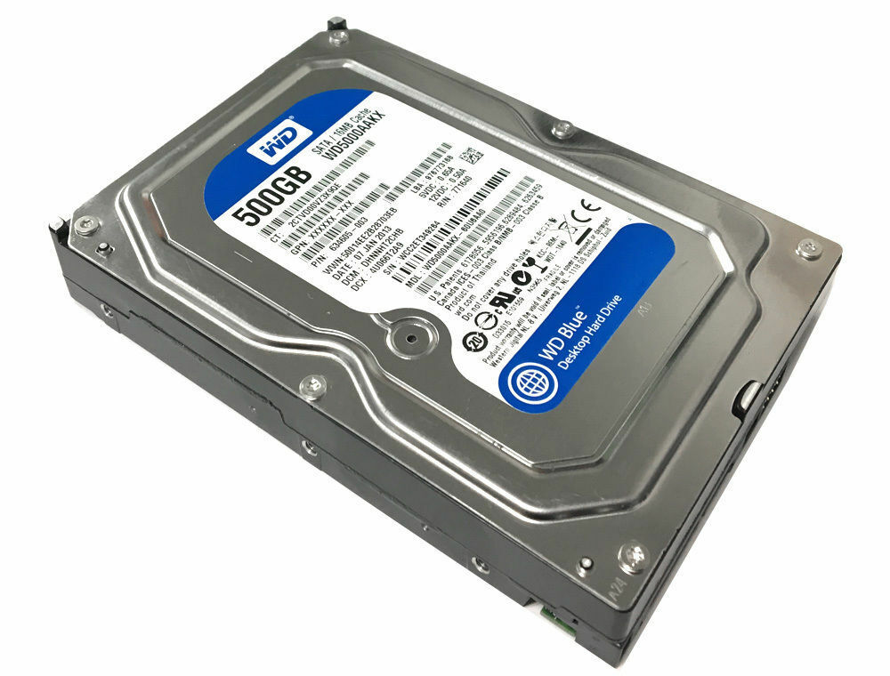 Dell Vostro 3669 - 500GB SATA Hard Drive - Windows 7 Professional 64 Bit Loaded