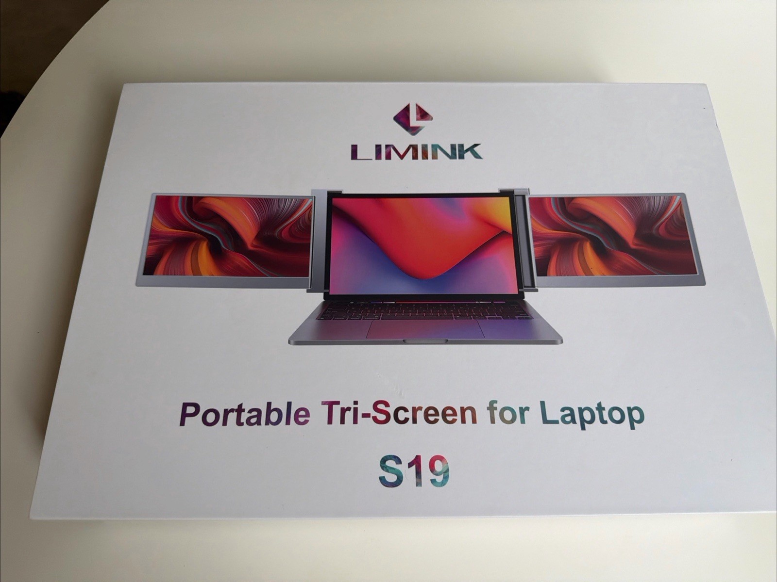 Limink S19 Laptop 14" 1080P Monitor Portable Tri-Screen for Laptop New
