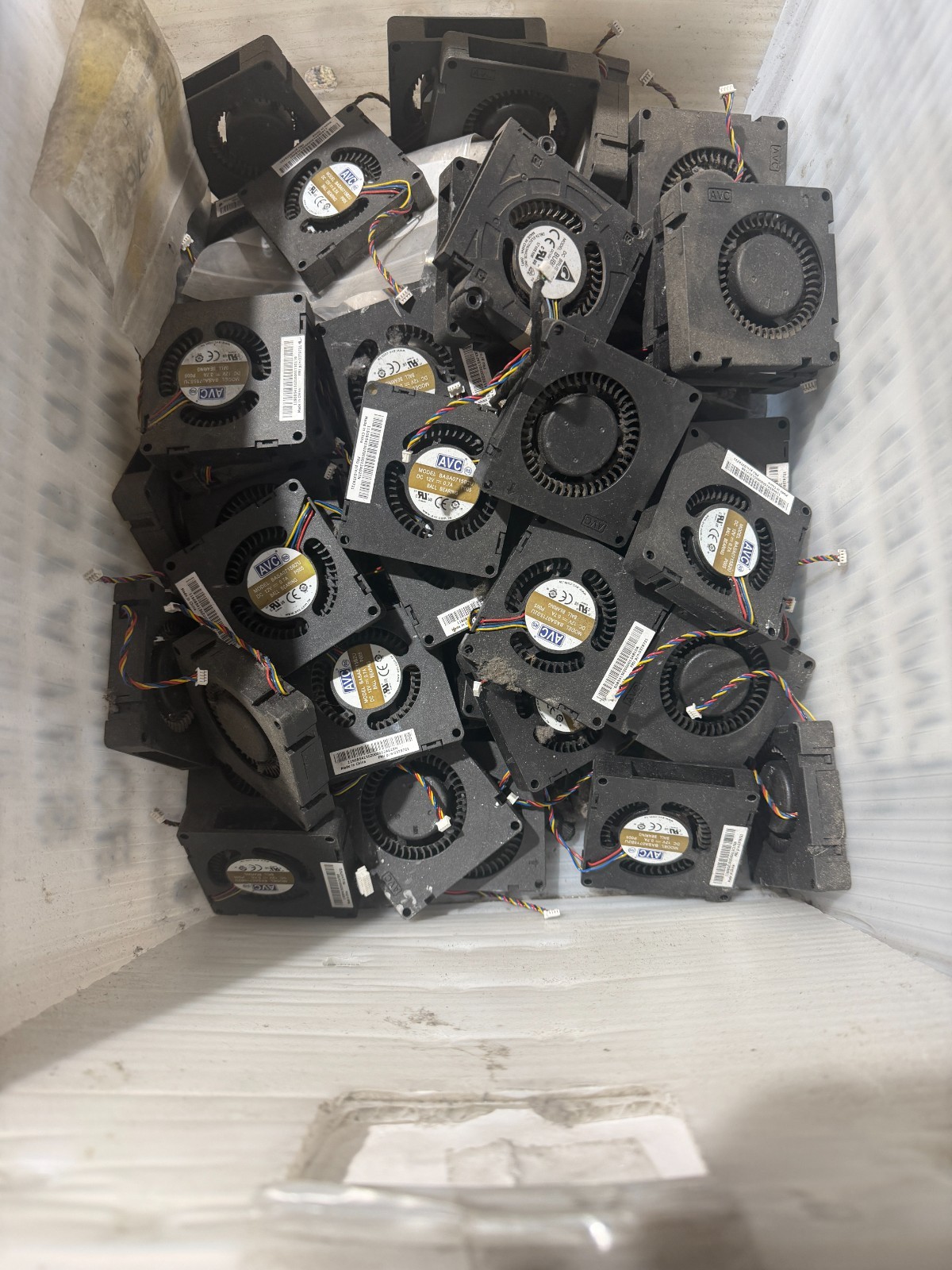 Lenovo Tiny M92p 3T9721 4 pin 12V  ASA0715B2U cooling fan 10 Pack Lot of 10