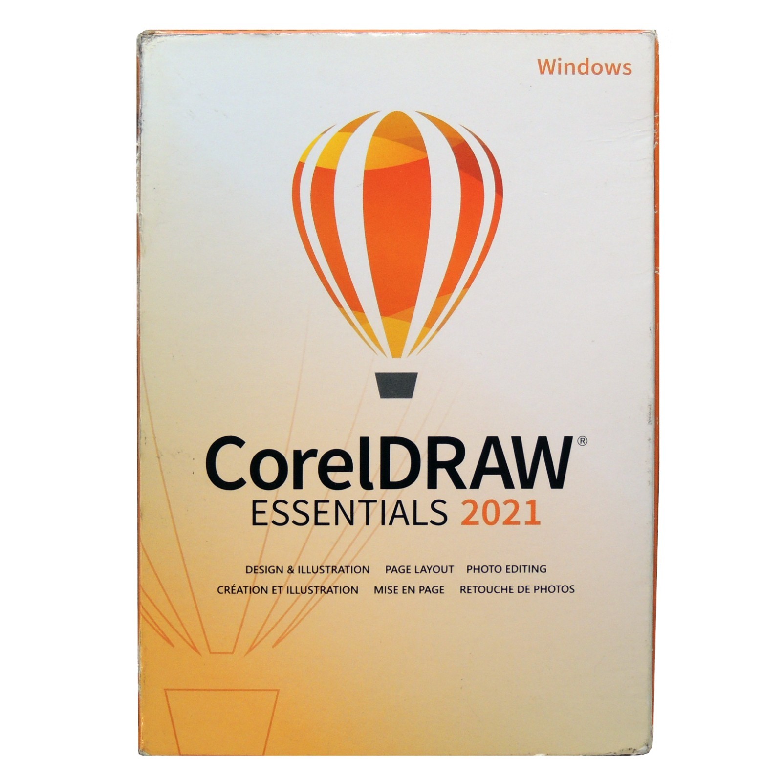 CorelDRAW Essentials 2021 Draw Photo-Paint Editing Windows 10 64-Bit Only
