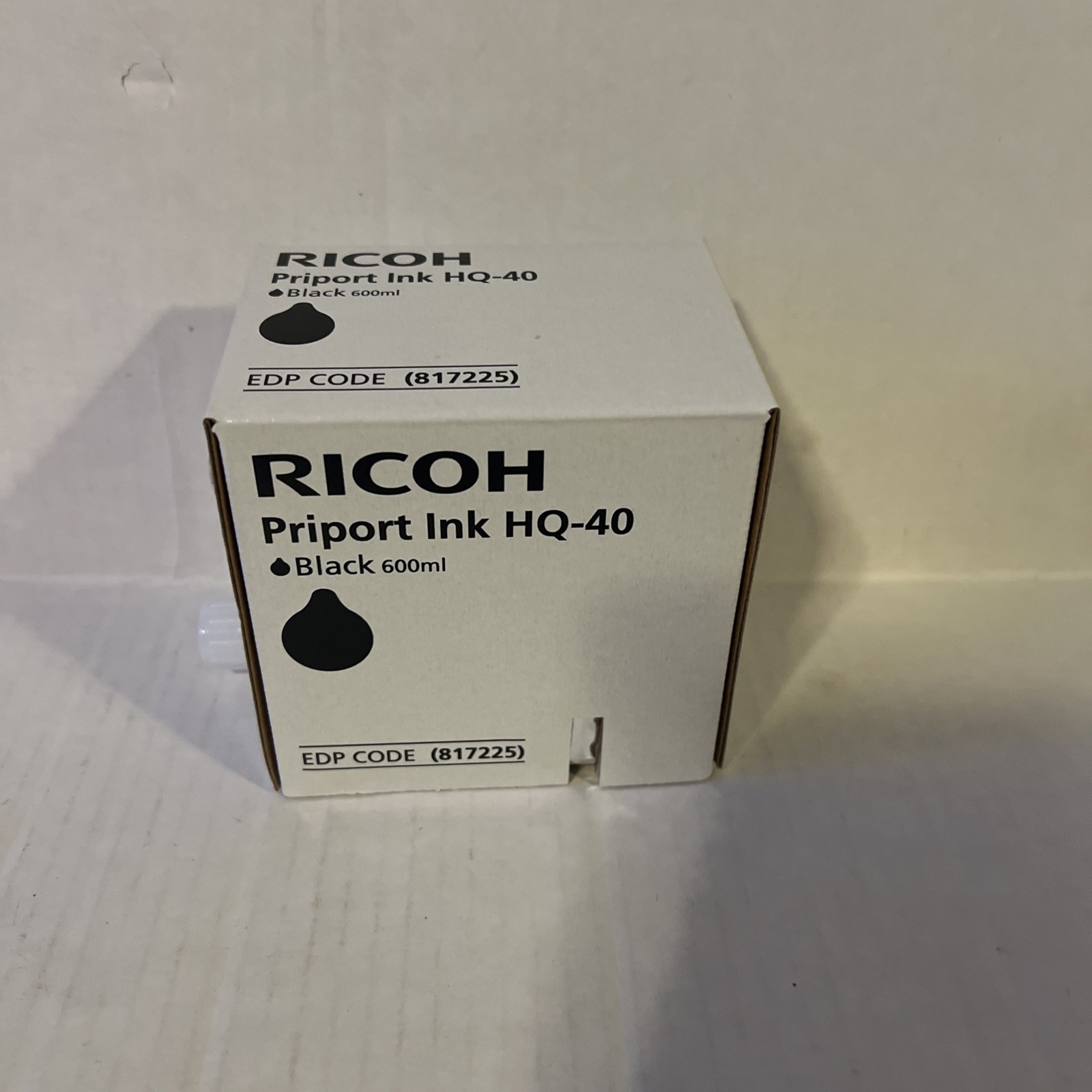 Ricoh Priport Ink HQ-40 Black 600 ML~EDP Code 817225
