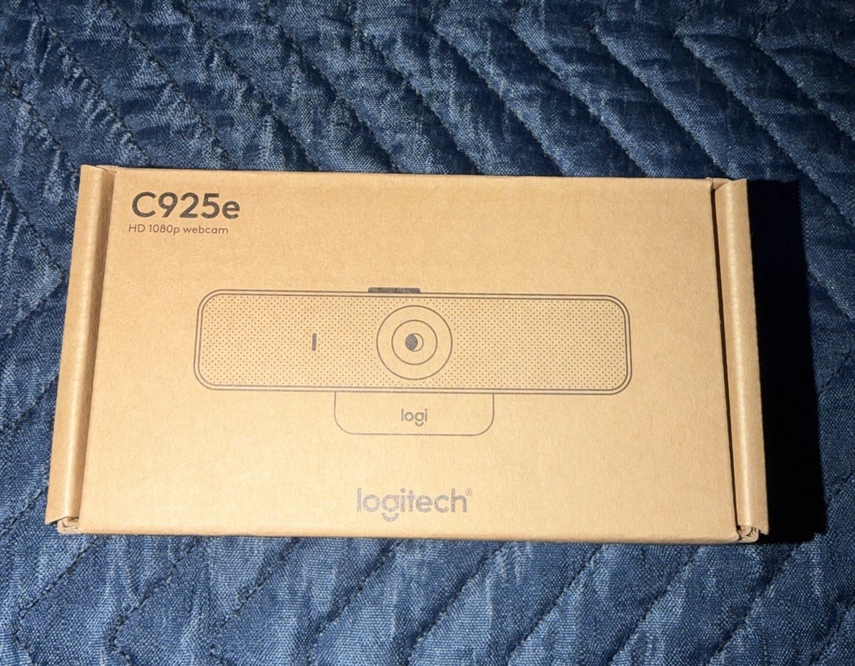 New Logitech C925E Professional Business Webcam HD 1080p Video Calling w Privacy