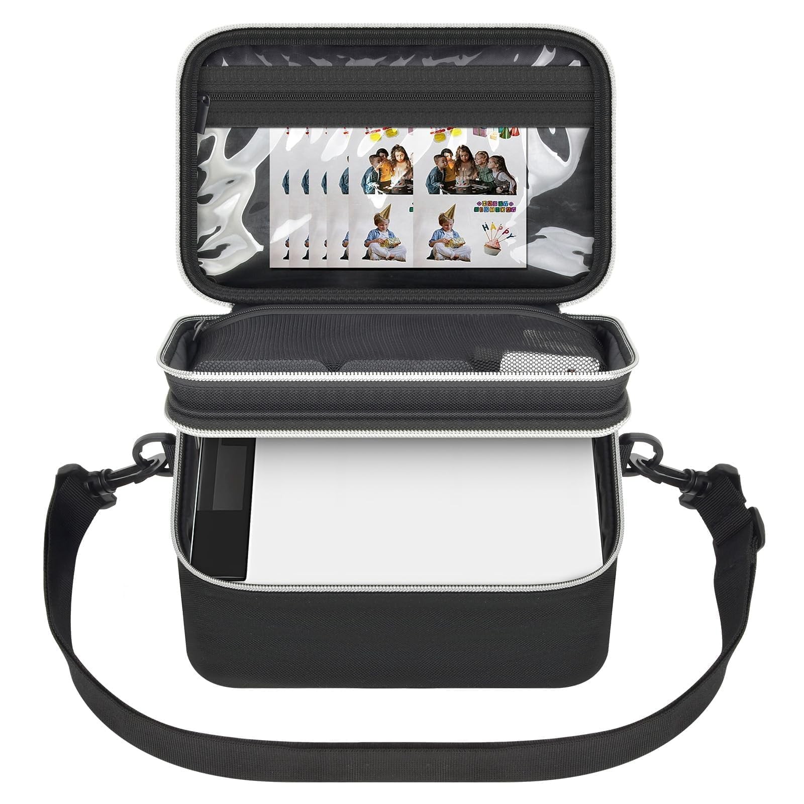 SAIKA Storage Case Compatible with Liene PixCut S1 For S1, Black