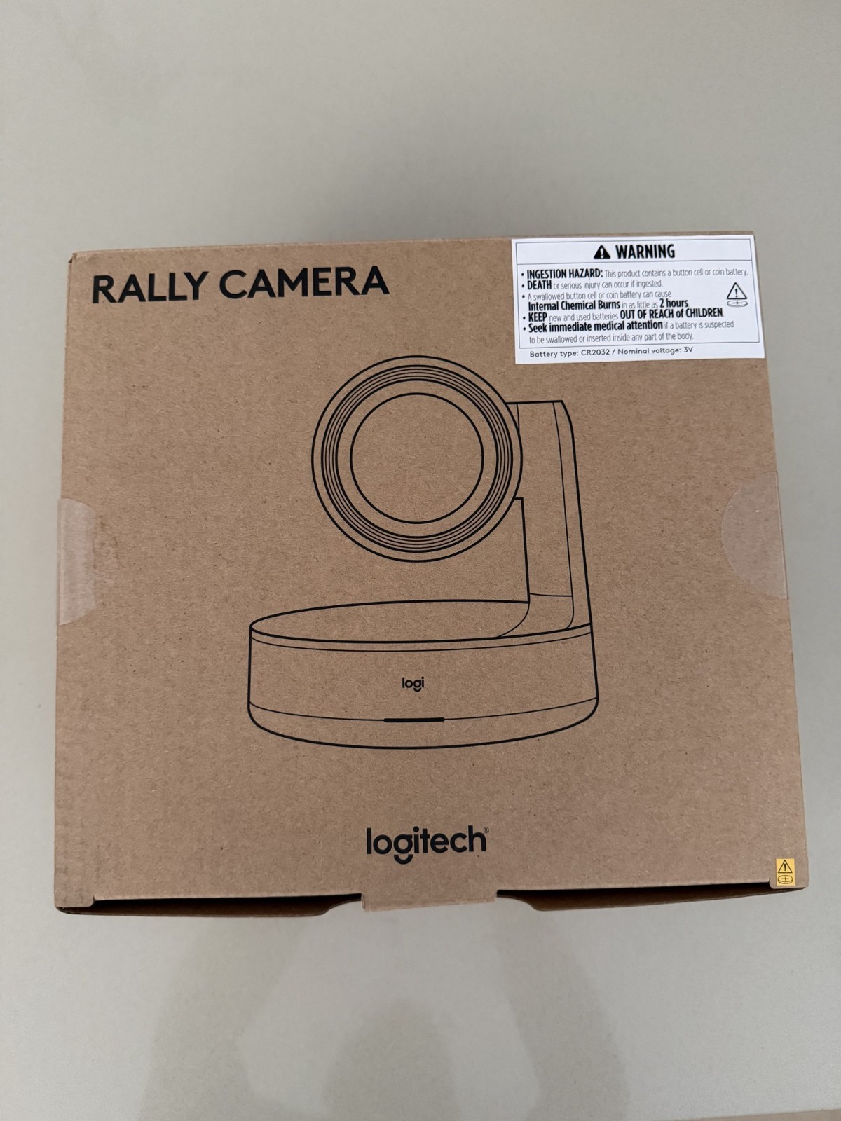 Logitech Rally Camera 960-001226 4K PTZ Conference Camera New Sealed