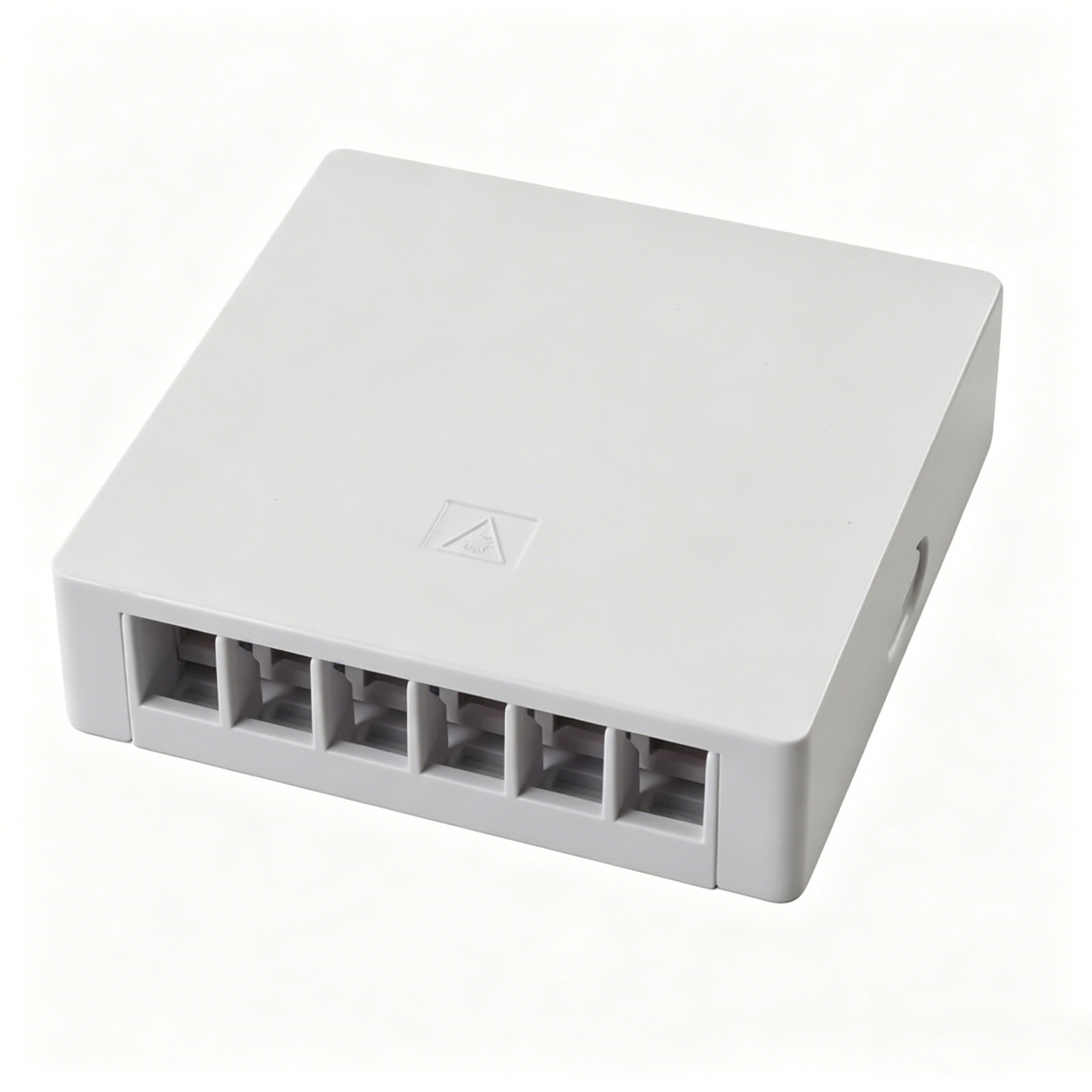 5pcs 6 Port Fiber Optic Terminal Box FTTH Wall Desktop Enclosure SC LC Fiber Box