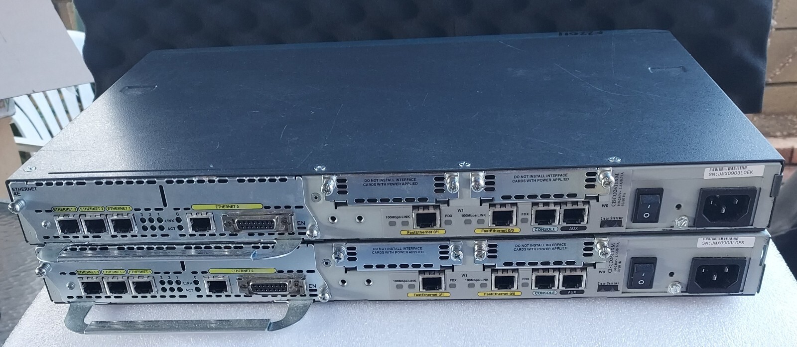 Cisco 2651XM Router w/Ethernet 4E 48F/256D 12.4 CCNA CCNP CCIE Lab 1-YR WARRANTY