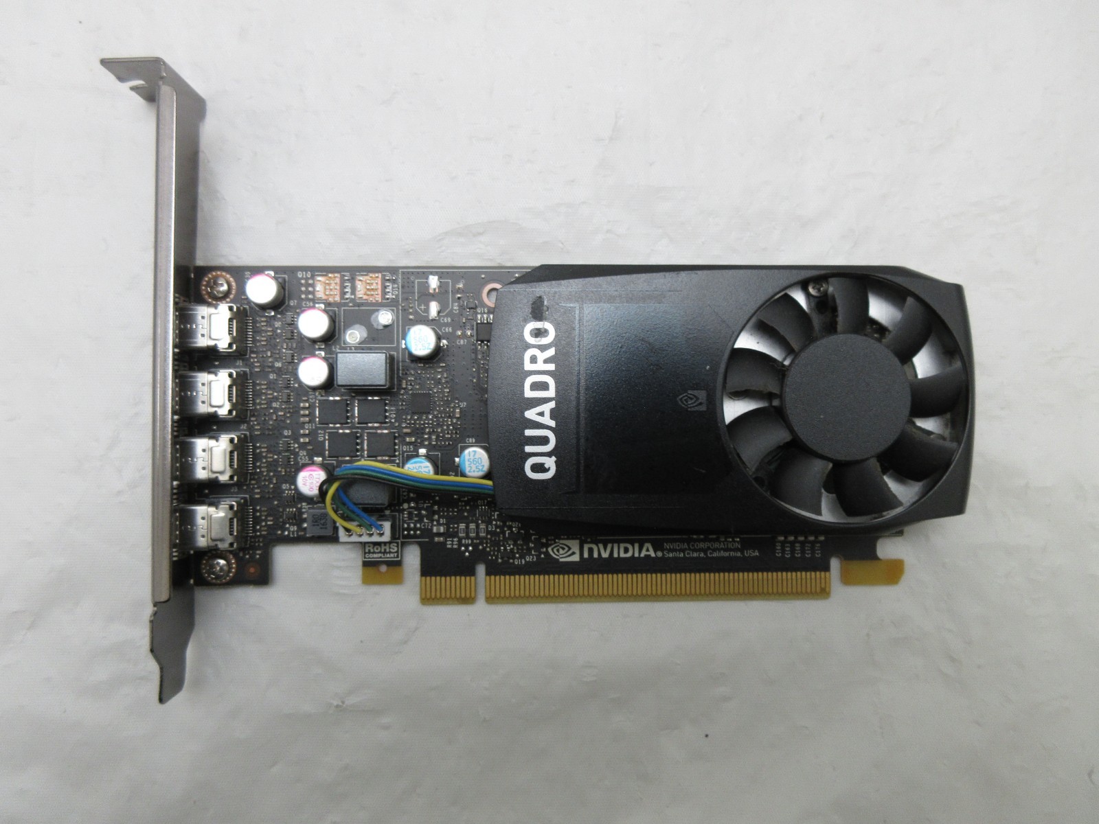 PNY NVIDIA Quadro P600 : 2GB GDDR5 : Grade B GPU