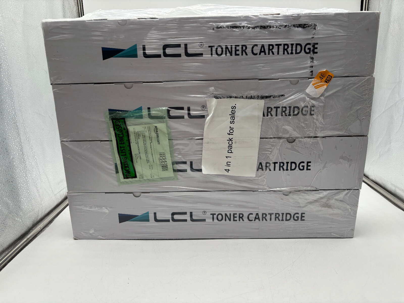 LCL Toner Cartridge 4-Pack Colors Cyan Magenta Black Yellow C2503 EXP 03/27