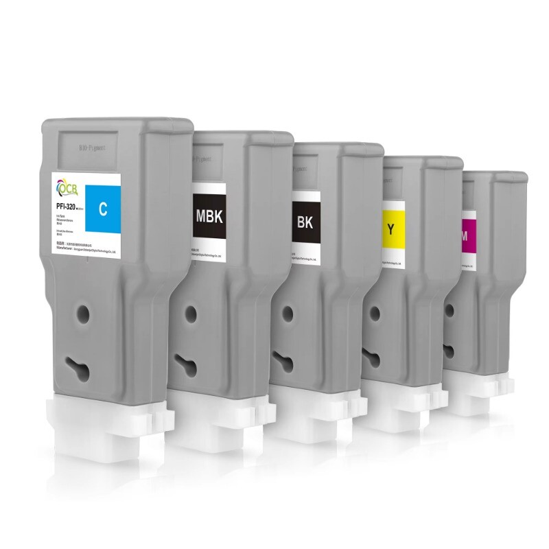 5*300ML PFI-320 Compatible Ink Cartridge for Canon TM-200 TM-205 TM-300 TM-305