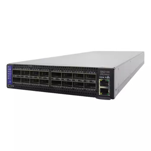 Mellanox SN2100-CB2F 100G Ethernet Switch 16 QSFP28 Ports