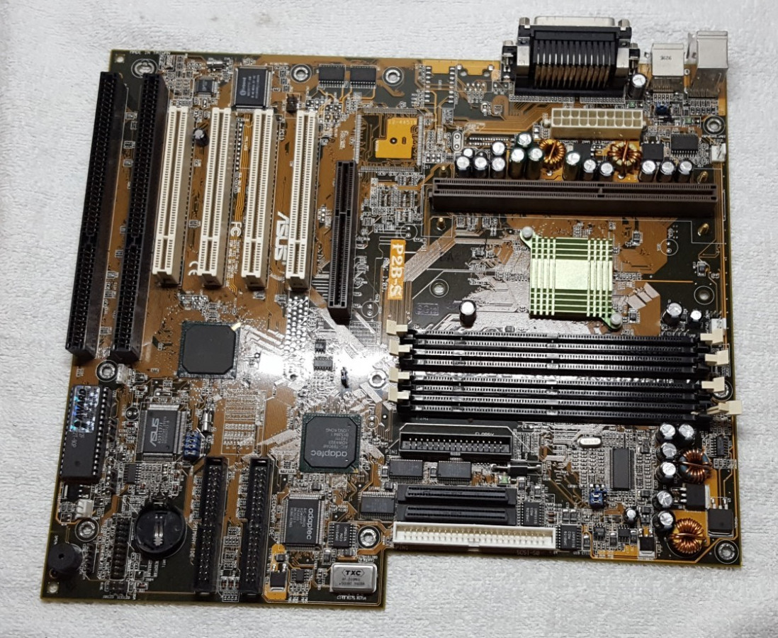 Asus P2B-S Motherboard Intel 440BX Chipset Slot 1 Pentium II Pentium III