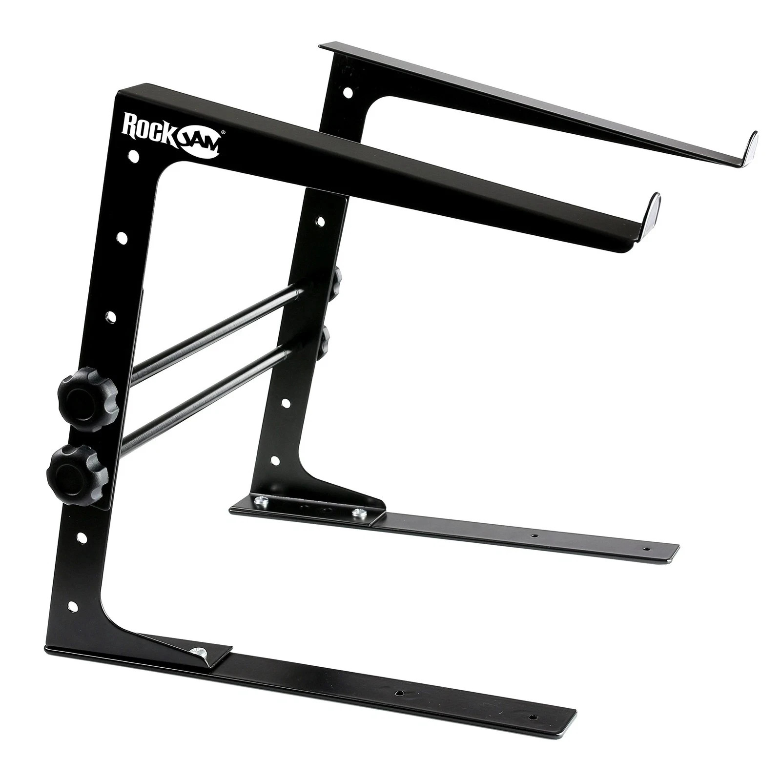 Portable DJ Laptop Stand, Adjustable Height, Anti-Slip, Fits Laptops & Contro