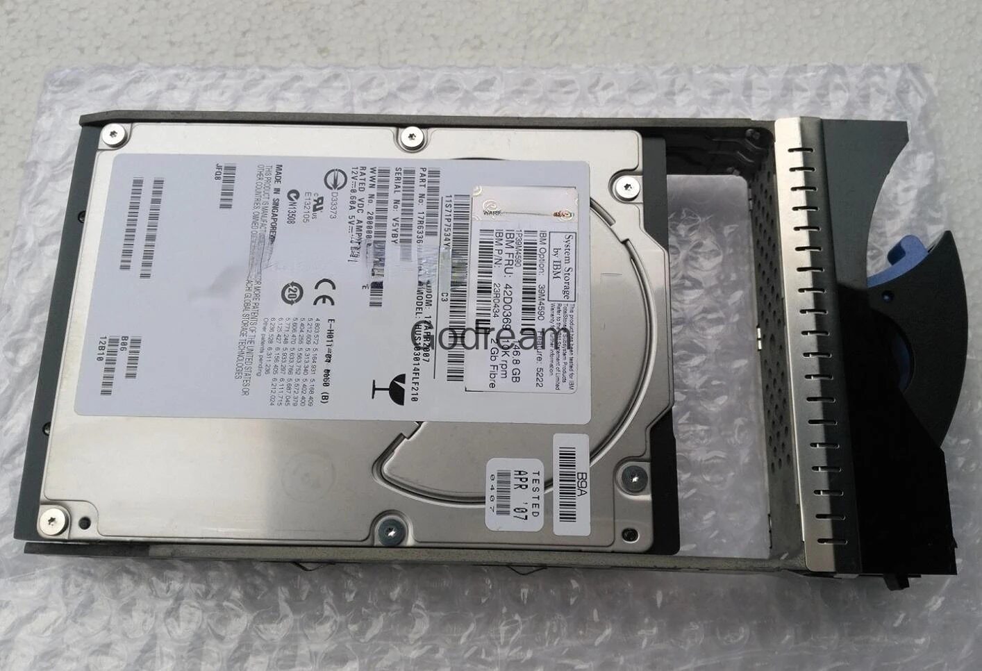 For IBM 5222 39M4590 39M4593 42D0369 23R0434 146G 10K FC-AL Hard Disk