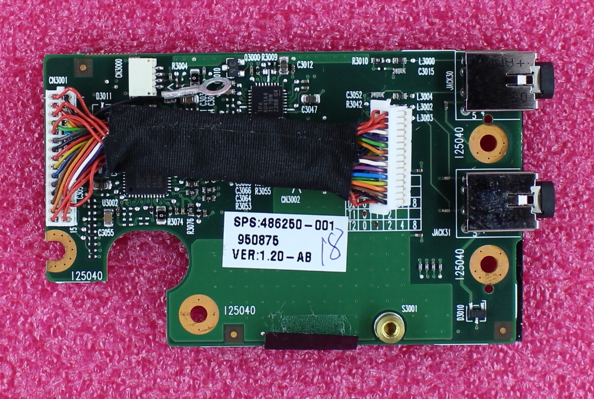 486250-001 - HP 6735B Audio Board with Cable