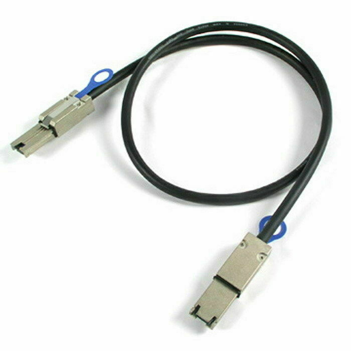Jimier  External Mini SAS 4x SFF-8088 to External SFF-8088 4x Raid Cable 1m