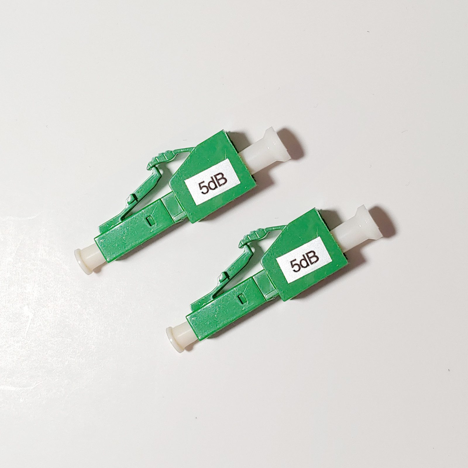 2 x LC/APC Fiber Optic Attenuator: 5dB [USA SELLER]