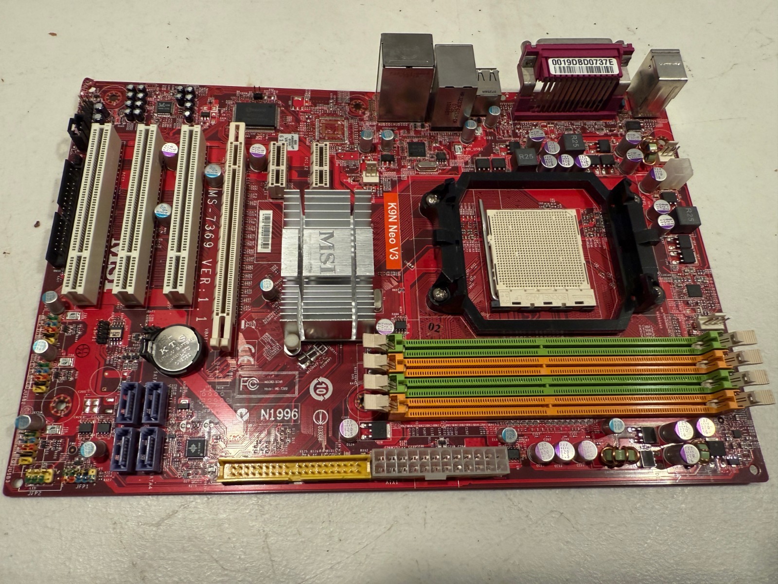 Mainboards MSI MS-7369 Industrial Motherboard