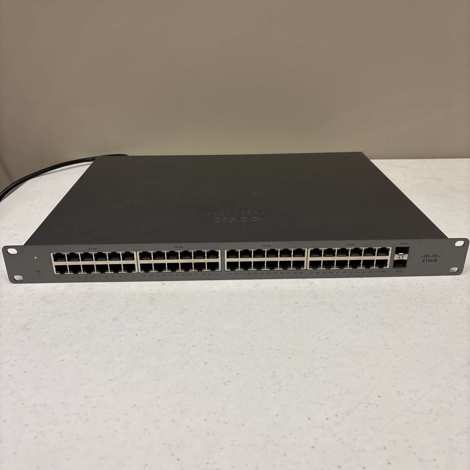 Cisco Meraki Go 48 Port PoE Switch (GS110-48P-HW)