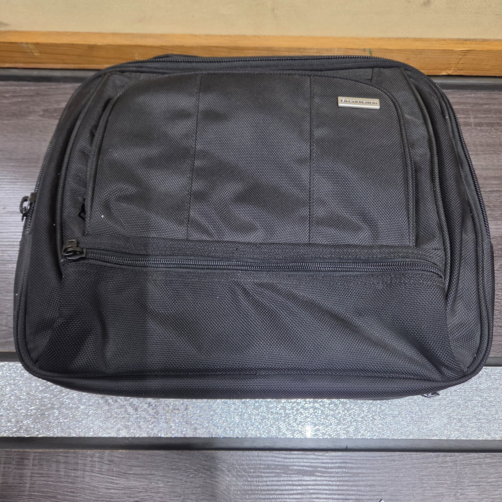 17"x15" Brenthaven Laptop Bag Messenger Notebook Case Black Open Box Briefcase