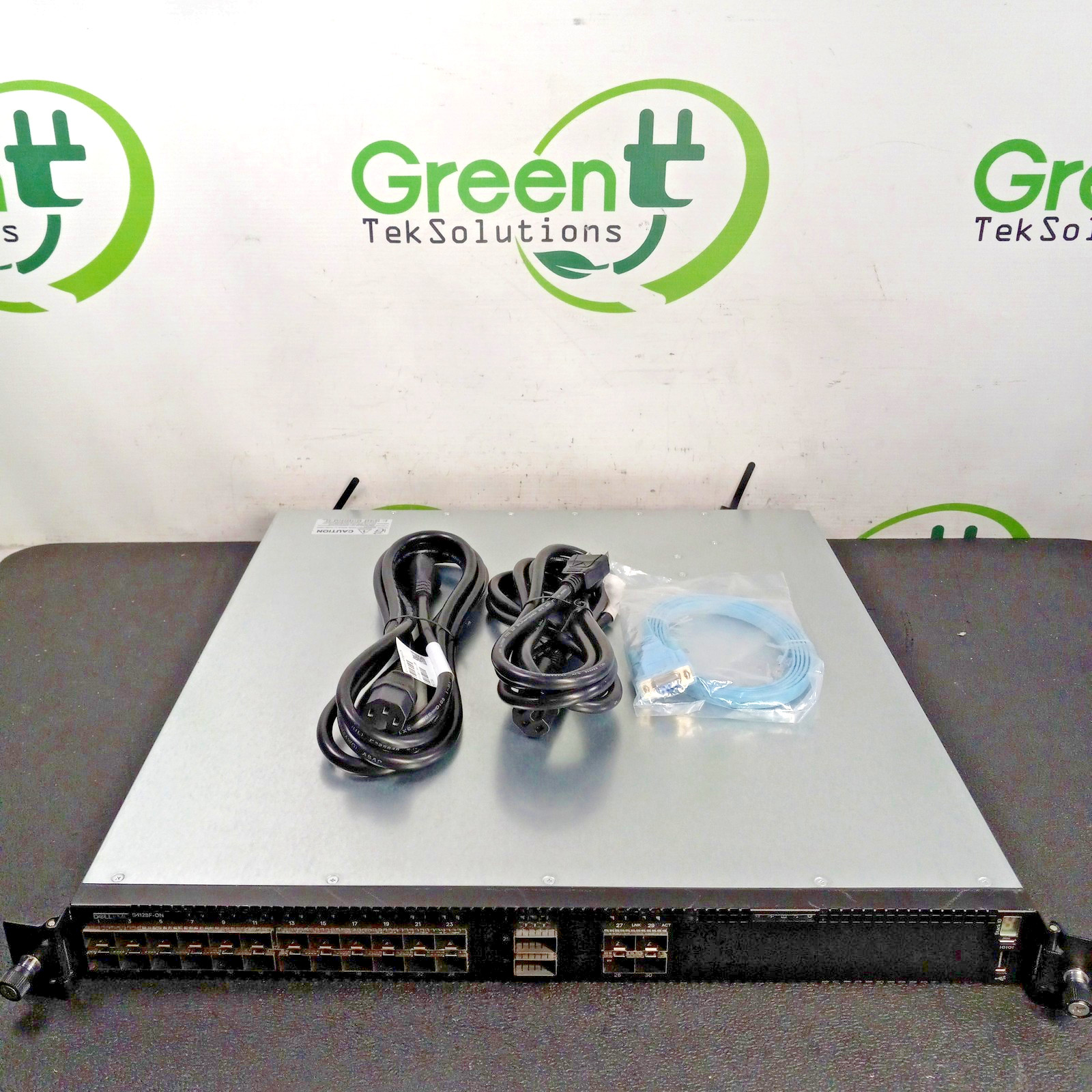 Dell EMC PowerSwitch S4128F-ON E20W001 28P 10GbE SFP+ Network Switch w 2x PSU