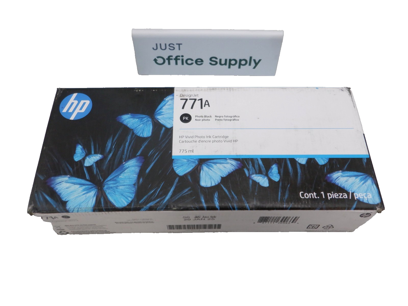 Genuine HP 771A Photo Black B6Y21A 775ml Ink 