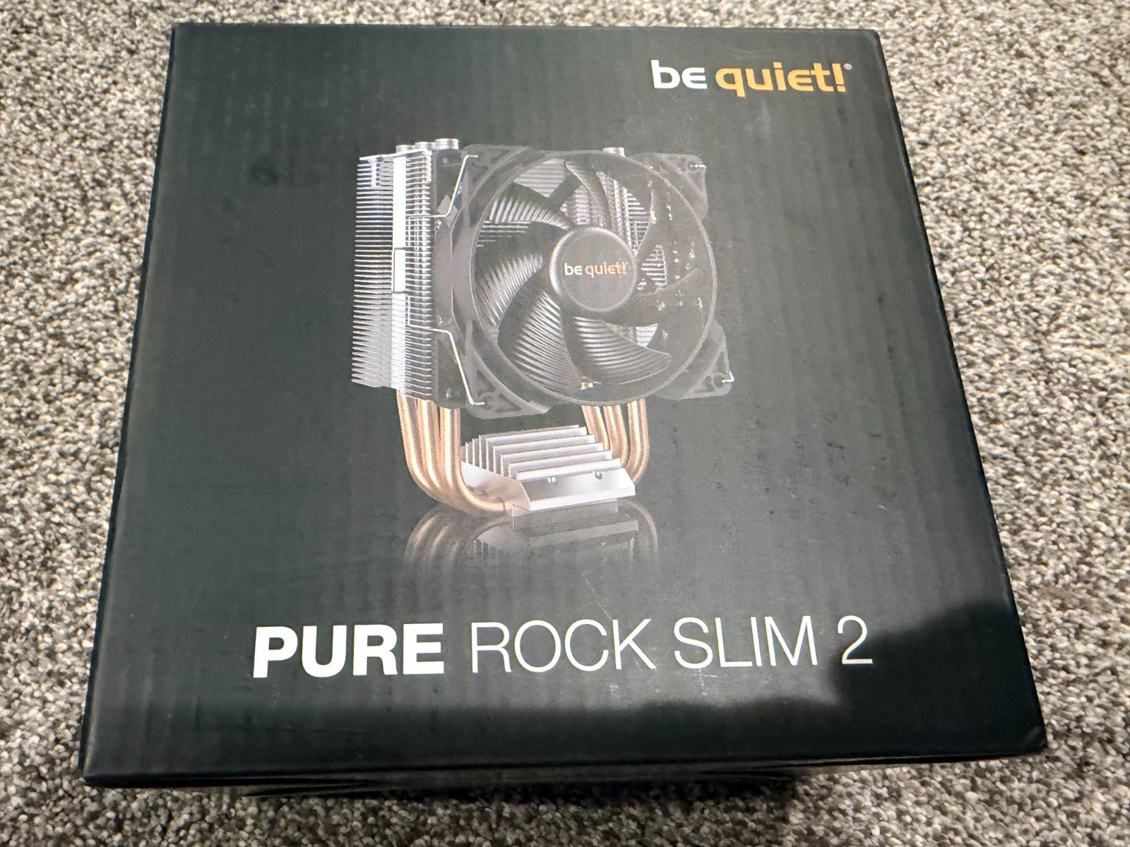 be quiet Pure Rock Slim 2 CPU Cooler 92mm Fan 130W TDP Intel AMD AM4 LGA1700