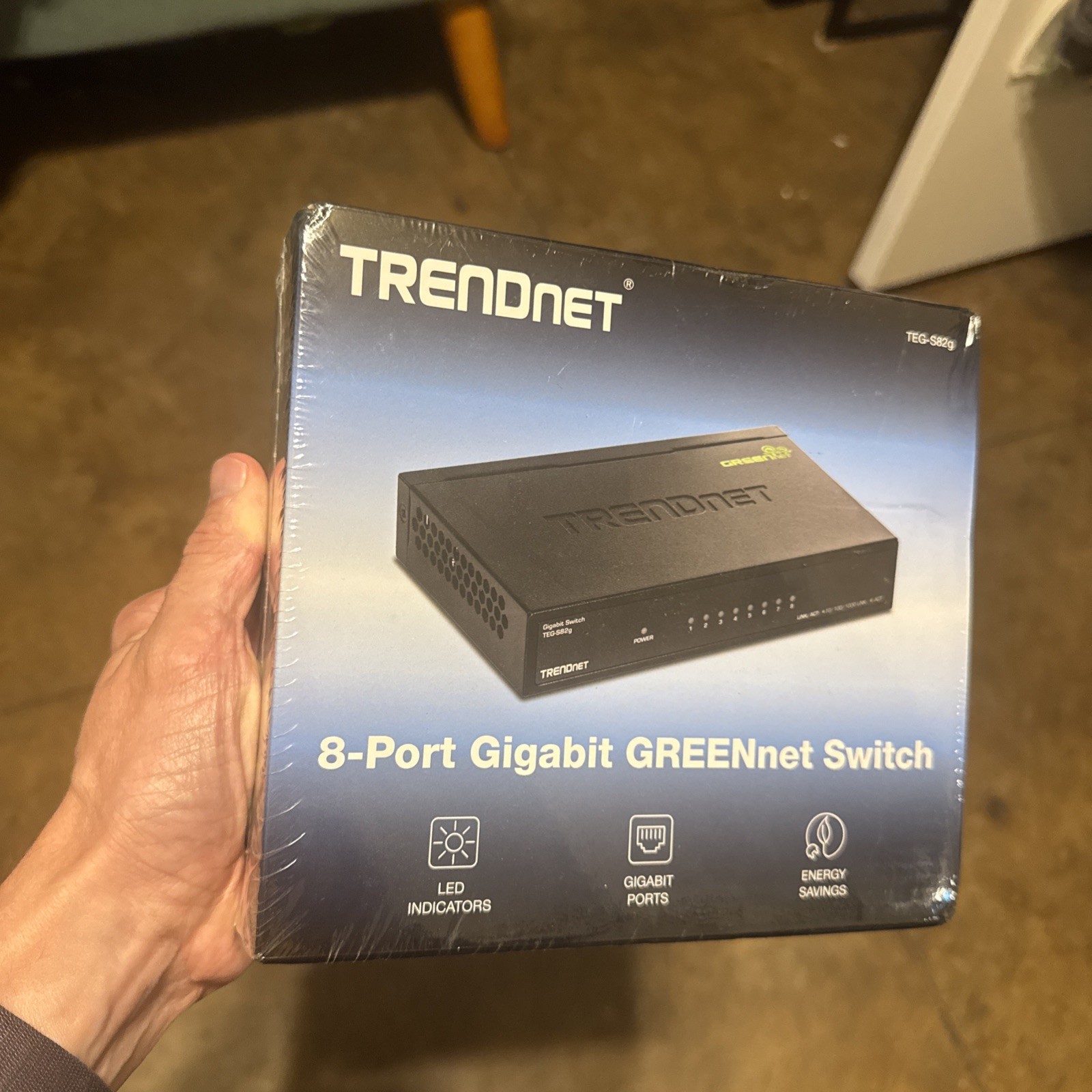 TRENDnet  TEG (TEGS82g) 8-Ports External Ethernet Switch
