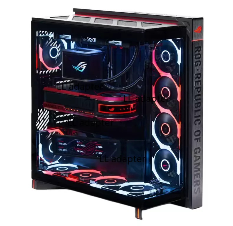 NEW ROG Cronox GR801 Case, the flagship model with a curved design (black)