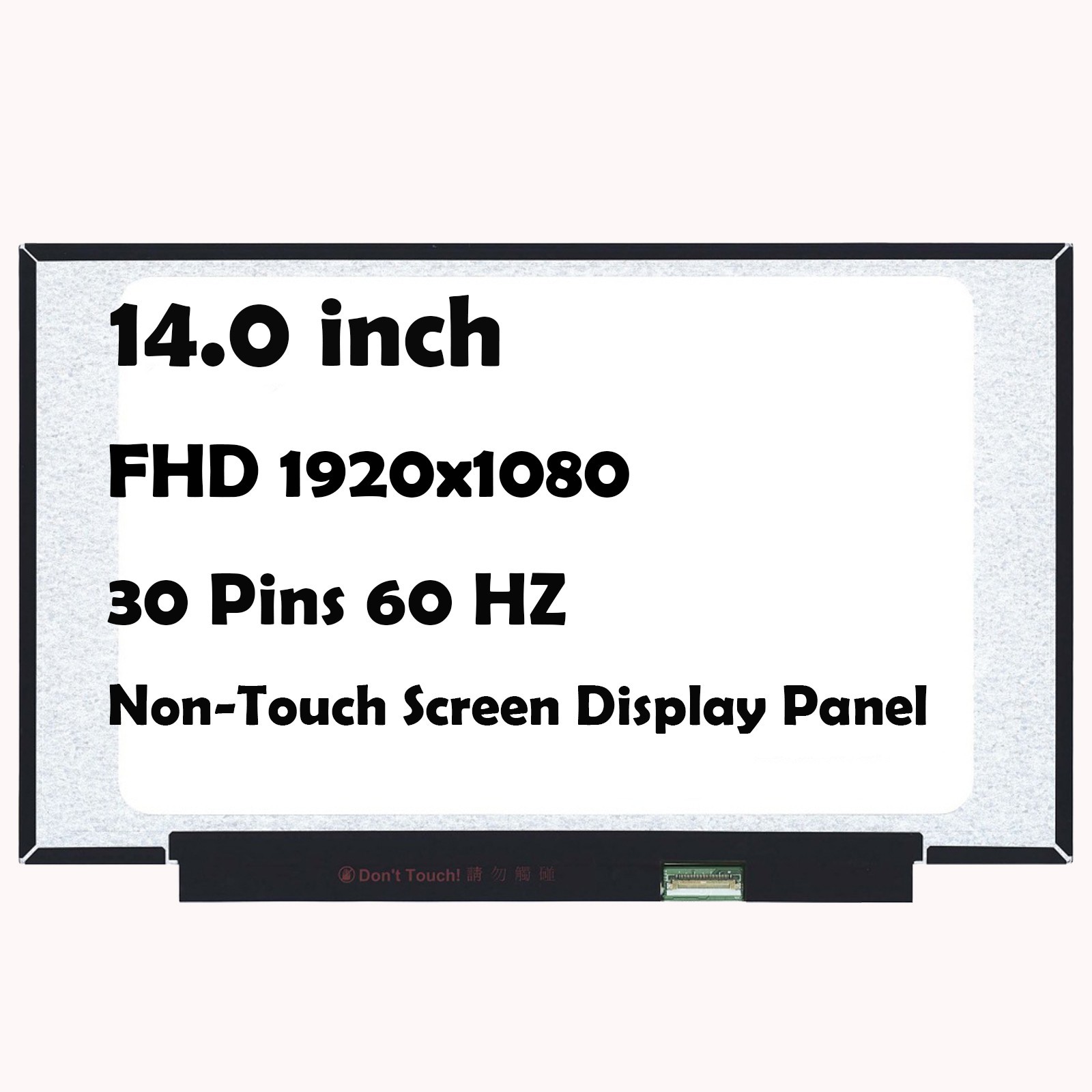 14" for ASUS 18010-14070800 1920x1080 30 Pins LCD Non-Touch Screen Display Panel