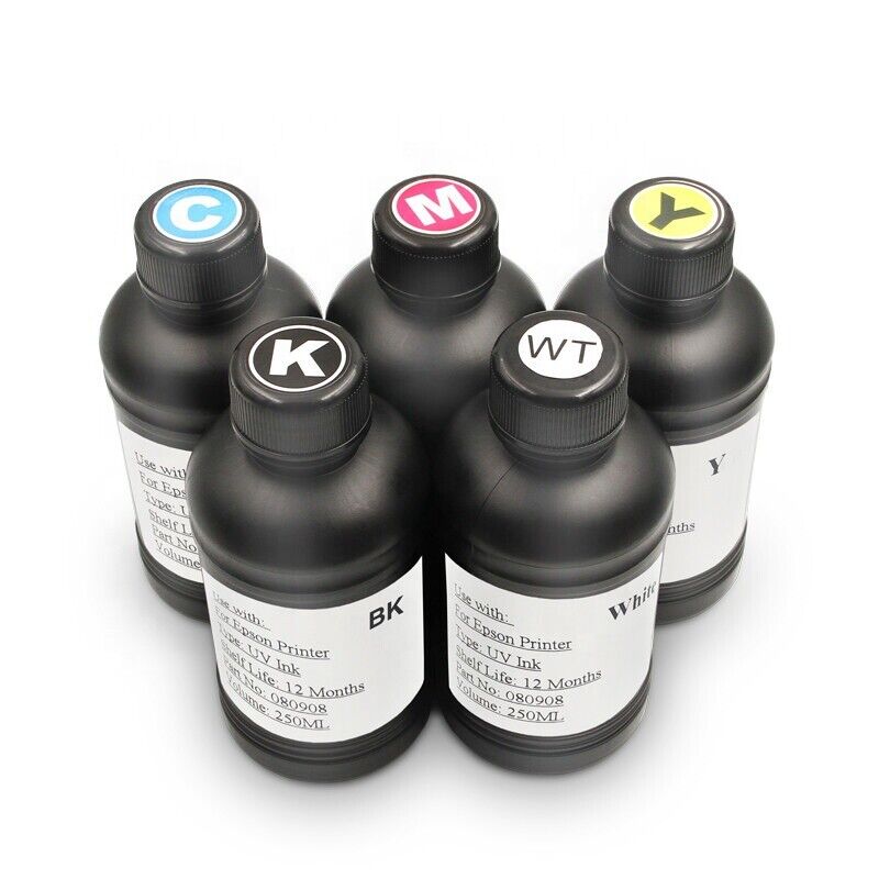 250ML/Bottle LED UV Ink UV Dtf Film Ink For Epson L1800 L805 L800 L1800 Printer