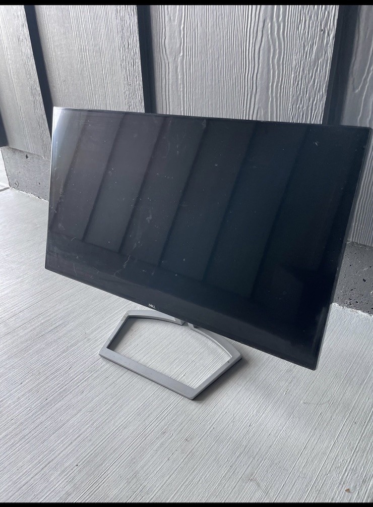 Dell S2418HN 24 Inch Full HD 1080p IPS Monitor HDMI VGA Tested Working 2017