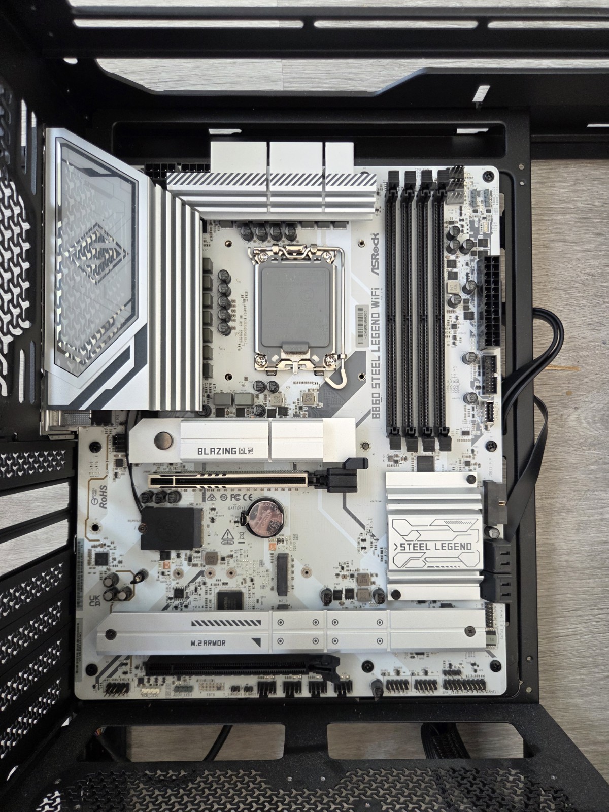 ASRock B860 Steel Legend WiFi LGA 1851 Intel B860 DDR5 ATX Motherboard