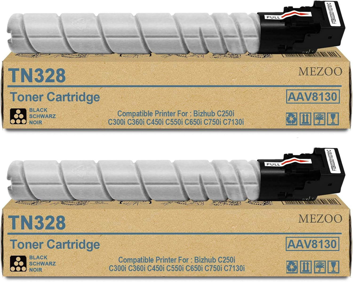 TN328 TN-328 Black Toner Cartridge High Yield 28,000 Pages
