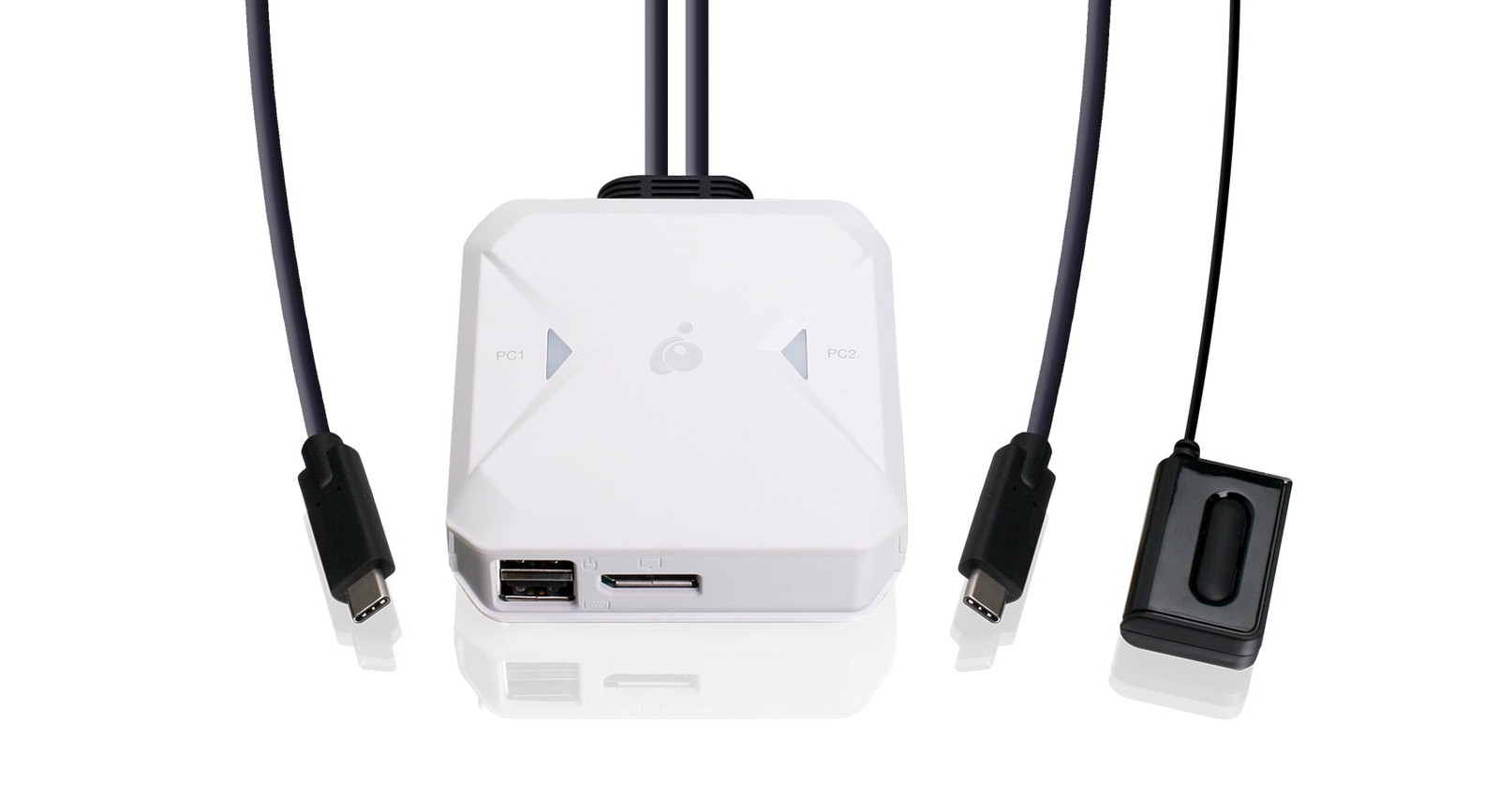 IOGEAR 2-Port USB-C KVM Switch with 4K DisplayPort Output, 4096x2160 60Hz,