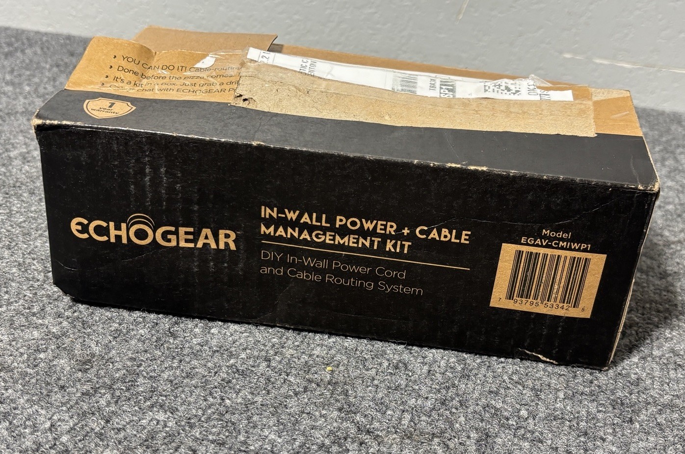 ECHOGEAR 8541769445 In-Wall Power Cable Management Accessories