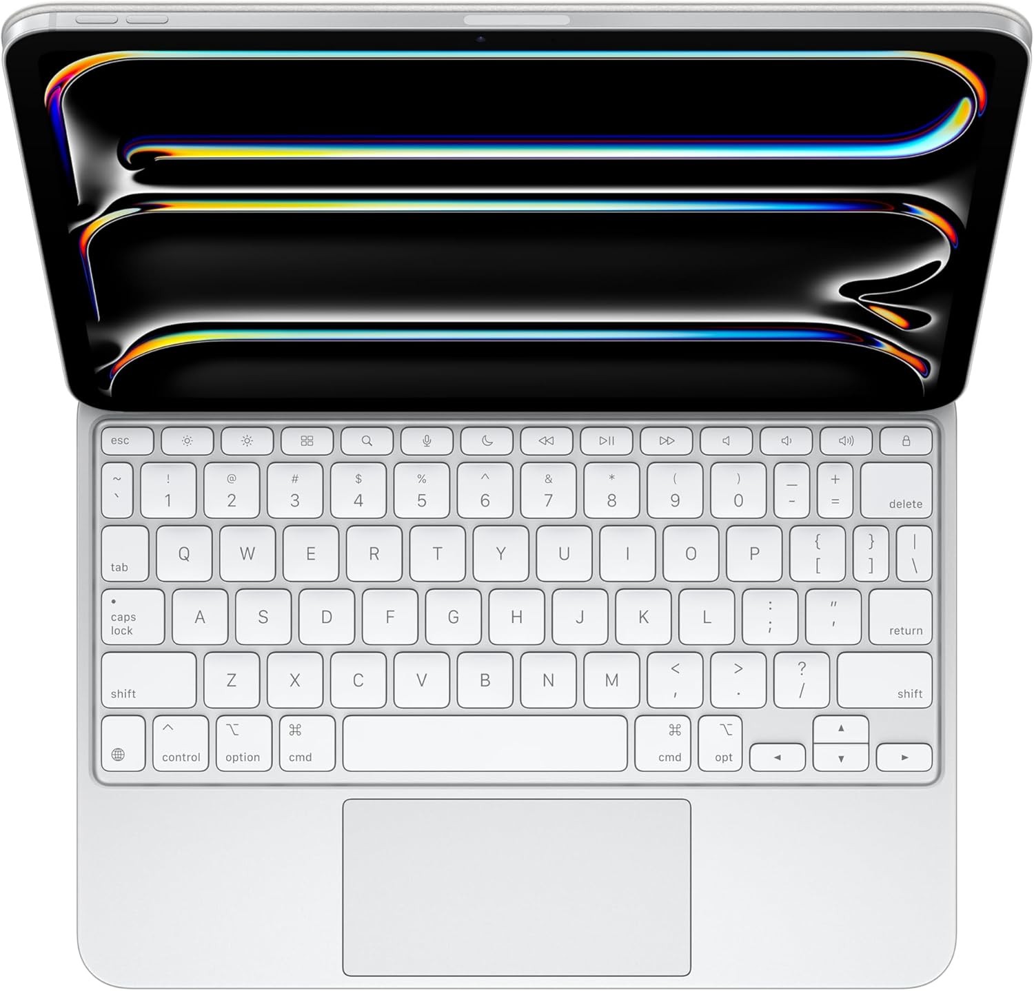 Apple - Magic Keyboard for iPad Pro 11-inch (M4) - White