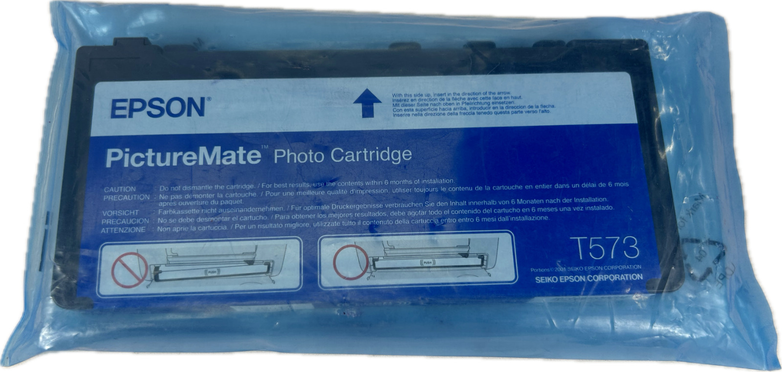 Genuine Epson T573 Cartridge for PictureMate