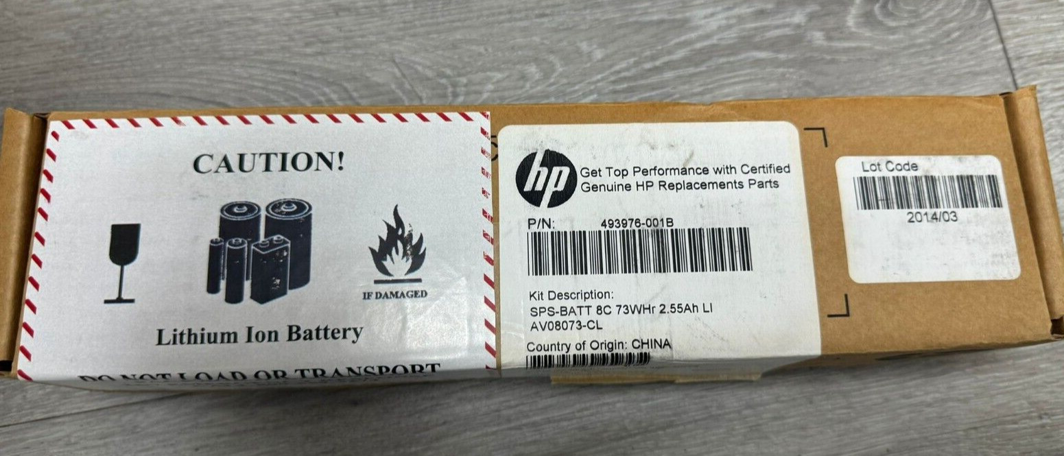 HP GENUINE AV08XL  AV08 8-Cell Battery for EliteBook 8530p 8540p 8730p 8740w